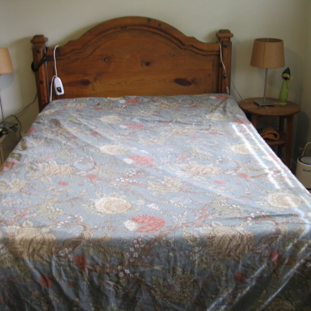 Pottery Barn Palampore Floral Jacobean Duvet Cover - King - Cotton/Linen